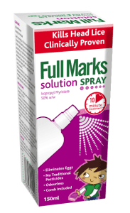 Full Marks Head Lice Treatment Spray