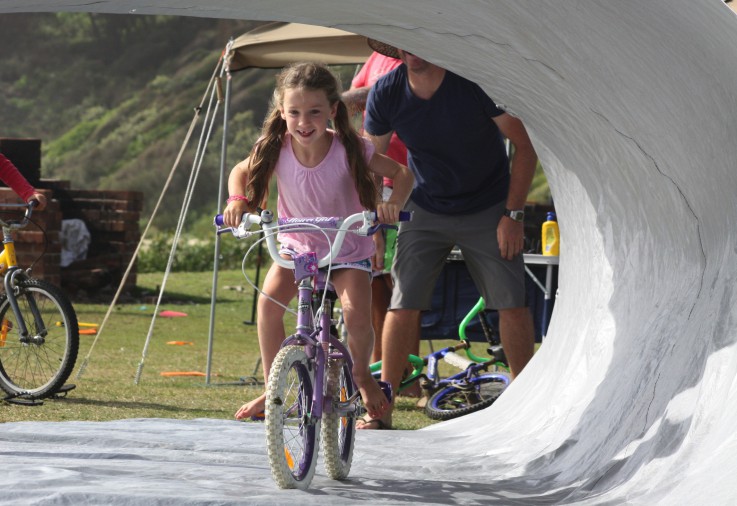 Tarp Surfing - free school holiday activities