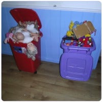 Storage solutions for toys; it's time to put the toys away!