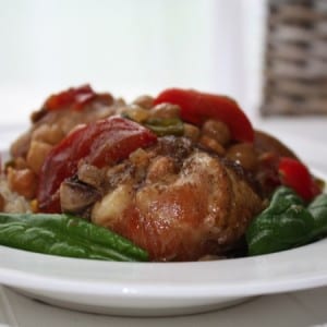 Chicken & Chick Peas - Slow Cooker