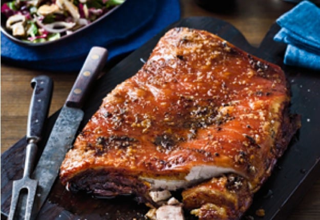 Slow Roasted Pork Belly with Valli Little