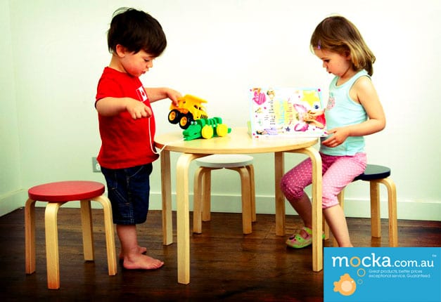 Win 1 of 5 Mocka Table and Stool Sets!