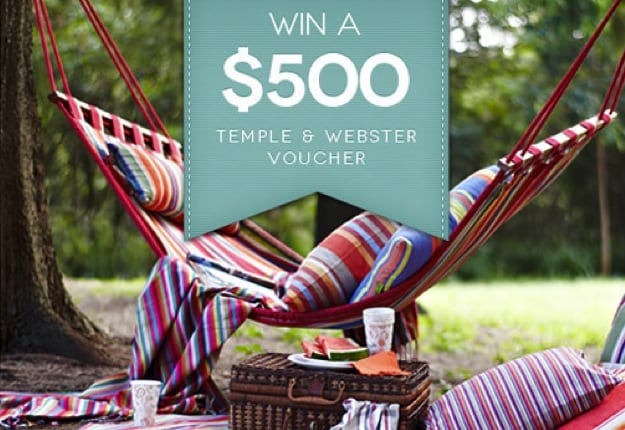 Join Temple & Webster to win a $500 voucher!