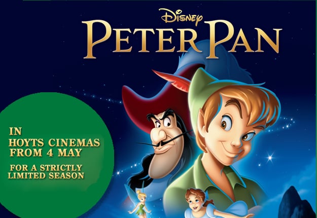 Win 1 of 10 double passes to Hoyts Jnr – Peter Pan on the Big Screen