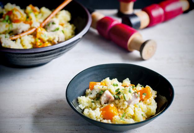 Chicken and pumpkin couscous recipe