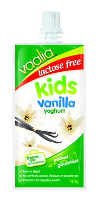 Vaalia lactose free vanilla yoghurt