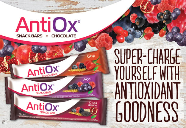antiox snack bars all flavours