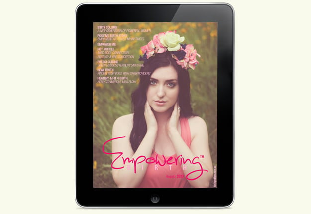 WIN 1 of 20 ‘Empowering Birth’ magazine subscriptions
