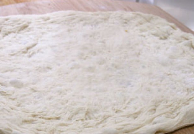 EASY 2 Ingredient pizza dough