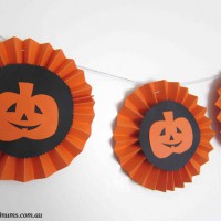 Pumpkin Bunting tutorial