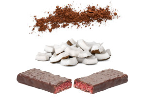 ingredients for Cherry Ripe Balls