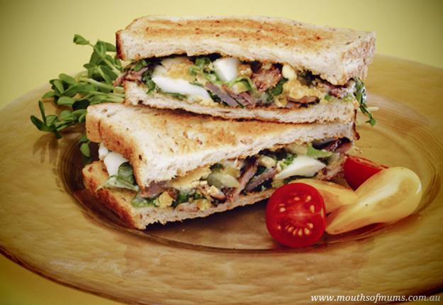 Caesar toasted sandwich recipe
