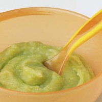 Potato, fish, spinach & pea mash