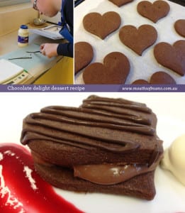 choc heart recipe