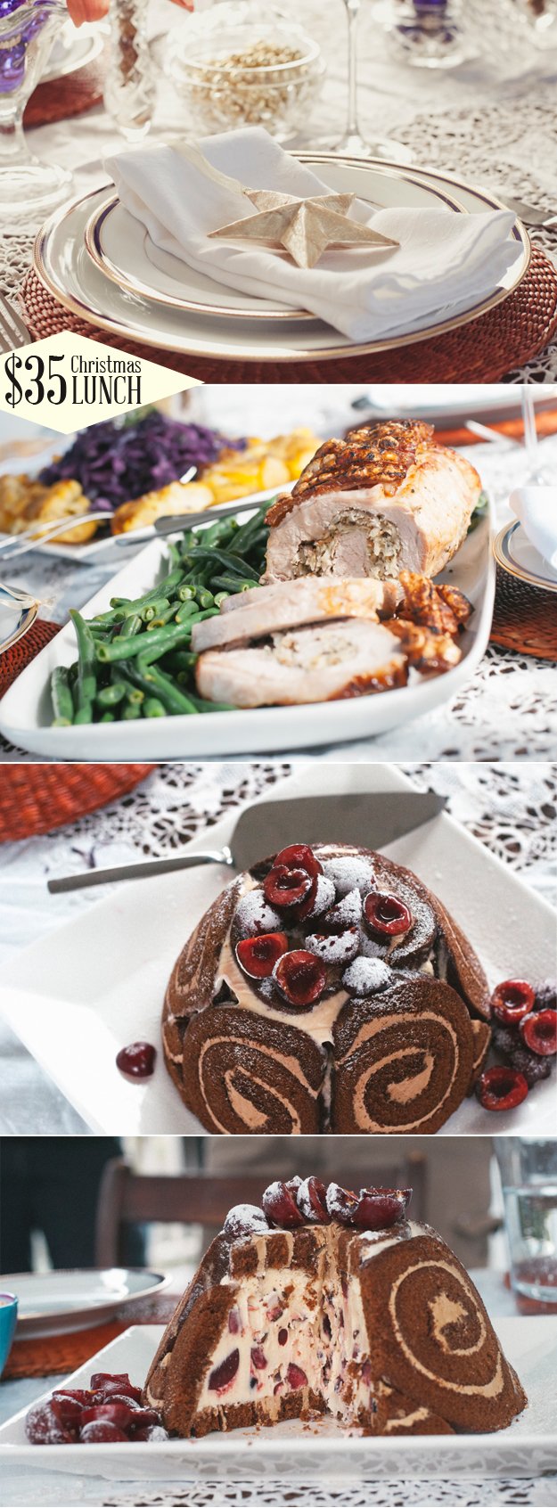 2 course Christmas lunch for 4 for under $35 - Mouths of Mums