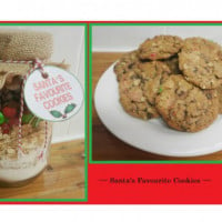 Santa's Favourite Cookies In A Jar