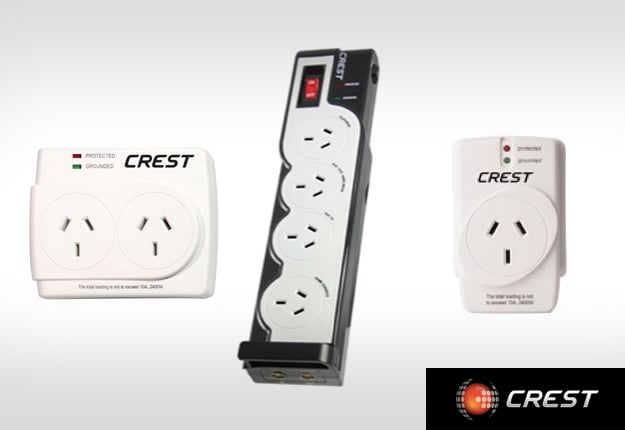 WIN 1 of 5 Crest surge protection packs valued at $119 each!