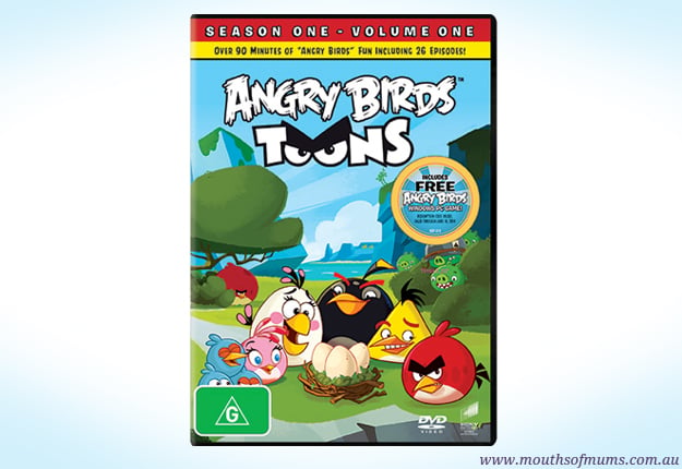 WIN 1 of 20 Angry Birds Toons DVDs