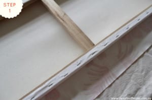 diy storage tutorial for a kids art washing line