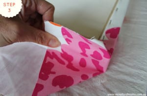 diy storage tutorial for a kids art washing line