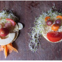 Corn Scarecrow Faces