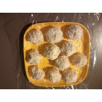 Apricot & coconut balls.