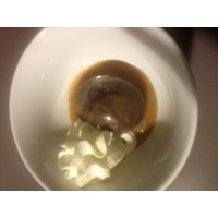 Individual Chocolate Pudding with caramel sauce