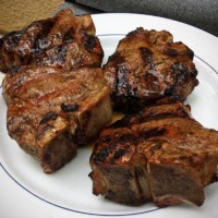 Balsamic Char grilled Lamb chops