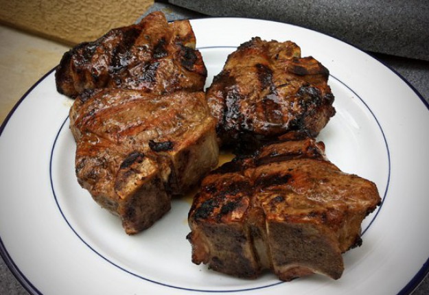 Balsamic Char grilled Lamb chops