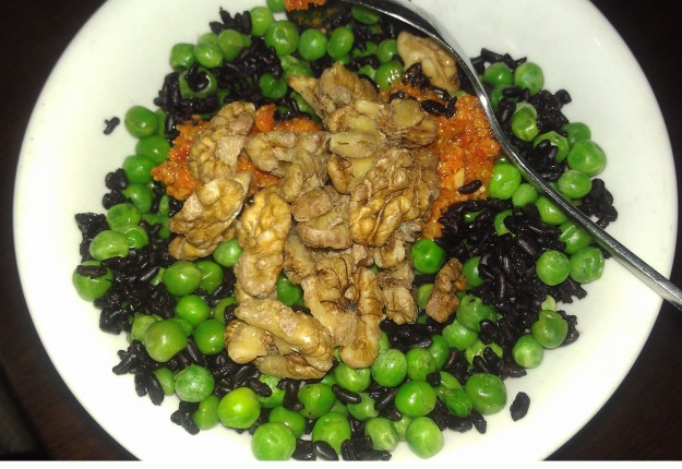 Black/Brown rice salad