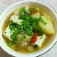 Tofu and Potato Soup