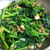 Stir-fry Spinach Water