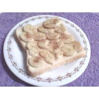 banana, cinnimon and peanutbutter bread.
