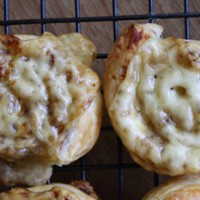 Cheesy vegemite scrolls