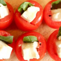 Basil Feta Cherry Tomatoes