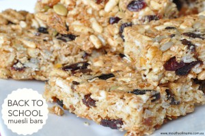 muesli bars