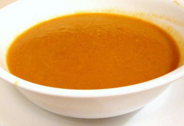 Squash and carrot soup