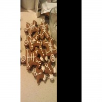 Skeleton Gingerbread Men