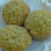 Zucchini Muffins With Lemon