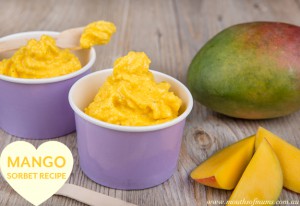 Mango sorbet recipe