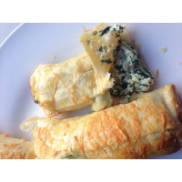 Spinach and Ricotta Rolls.