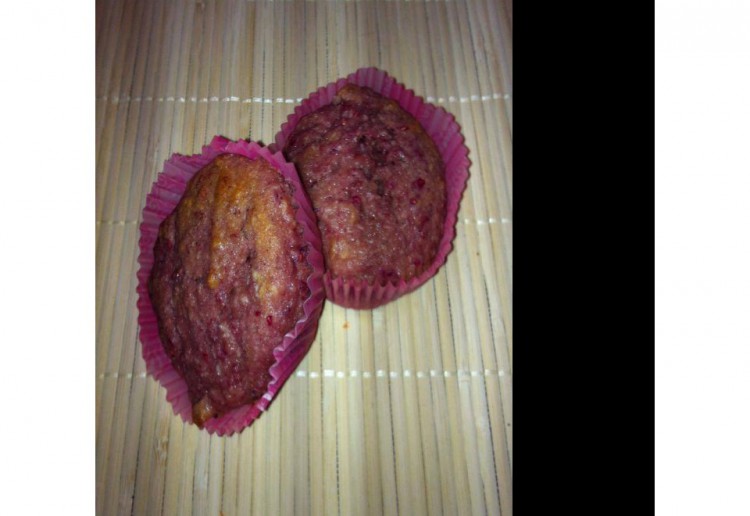 Pink Rasberry Muffins