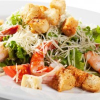 Caesar Prawn Salad