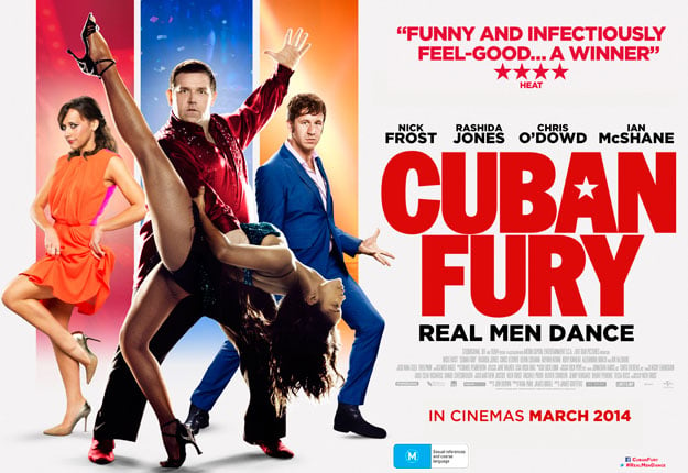 WIN 1 of 15 in-season double movie passes to Cuban Fury!