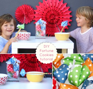 paper fortune cookie tutorial - craft activity