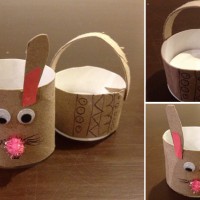 Easter bunny baskets