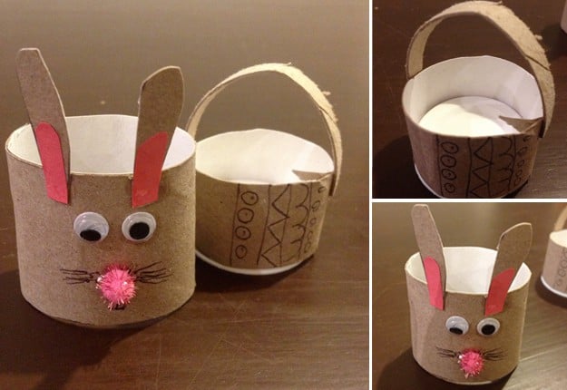 Easter bunny baskets