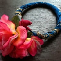 How to make a floral headband