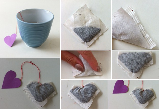 Heart Shaped Tea Bags