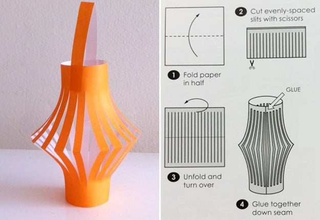 How to make a paper lantern